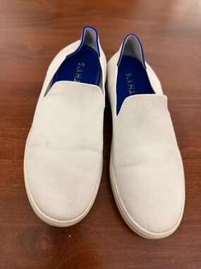 Rothy's White Original Slip-On Sneaker